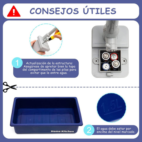 ! Cocina De Juguete For Niños, Set De Cocina Infantil,