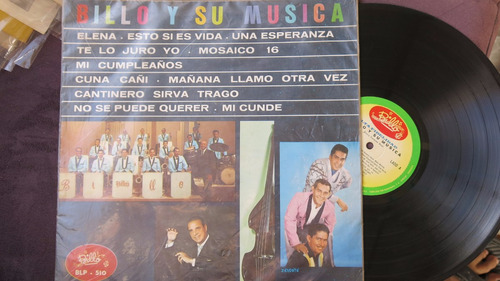 Vinyl Vinilo Lp Acetato Billo Y Su Musica Perales Cumbia