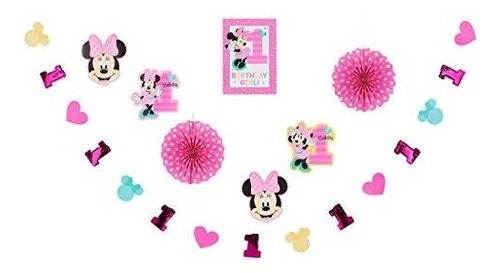 Minnie Mouse 1st Birthday Kit De Decorac