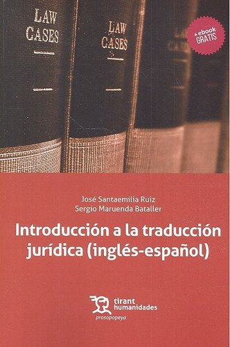 Introduccion A La Traduccion Juridica Ingles-español - A...