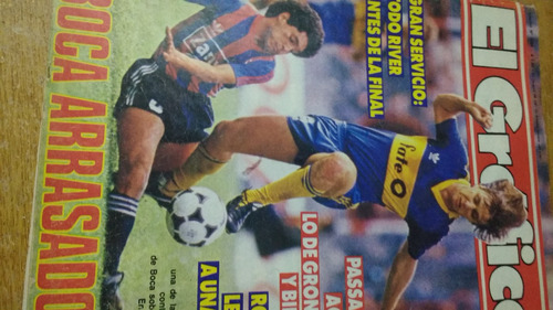 Revista El Grafico Nº 3498 Año 1986 Boca Jorge Rinaldi