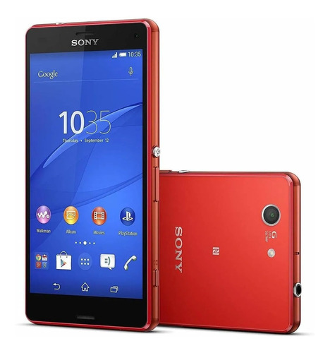 Imagem 1 de 7 de Smartphone Sony Xperia Z3 Compact D5833 - Laranja