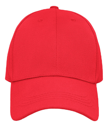 Gorras Acrílico Lisa Mayoreo Bordar Packs 8 10 12 15 20 25 Rojo 15 Piezas