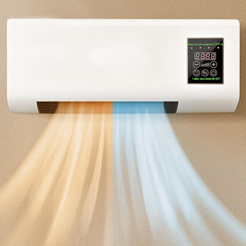 Paquete 10 Mini Calentador De Pared Calefactor Espacio Blanco