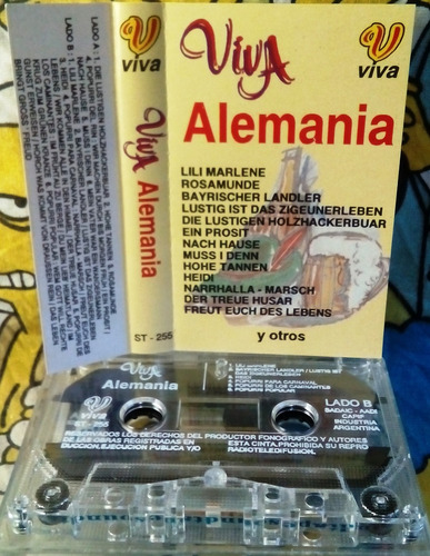 Casete Viva Alemania  Varios