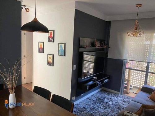 Apartamento Térreo Com Facil Acesso Para Marginal E Shopping Jardim Sul 54m² 2 Dormitórios 1 Vaga - Ap6103