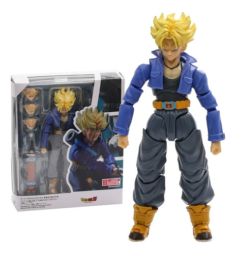 Figura Super Saiyan Trunks Del Futuro - Dragon Ball Z Caja