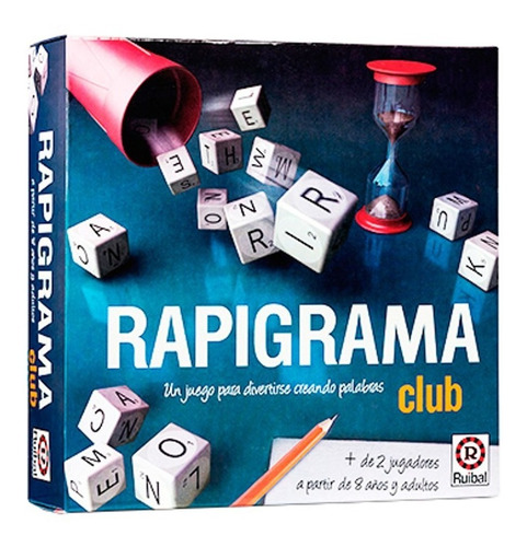 Rapigrama Club Juego De Mesa Ruibal Original Lloretoys