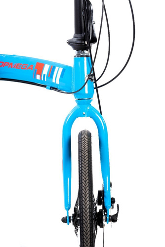 Imagen 4 de 8 de Bicicleta Plegable Angelia Top Mega Full 20 16v + Regalos