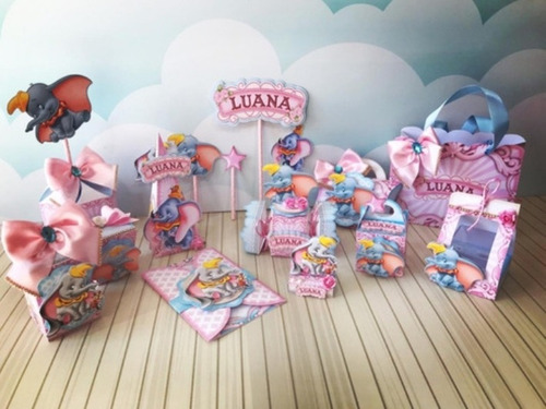 Kit Cajitas Dumbo Para Imprimir