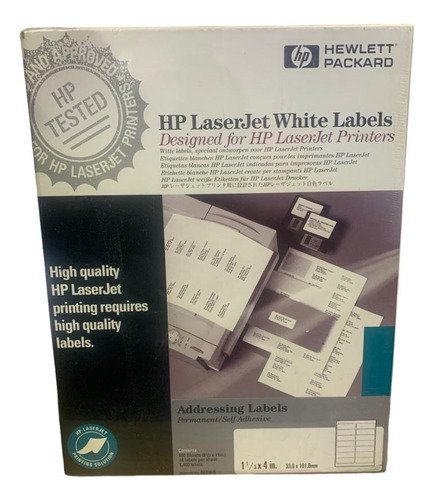 Etiquetas Adhesivas Laserjet Hp