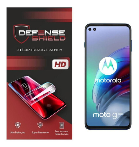 2 Peliculas Hydrogel Premium Para Moto G100 Defense Shield