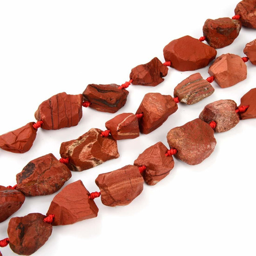 Natural Raw Red Jasper Cuarzo Nugget Gemas En Bruto Pie...