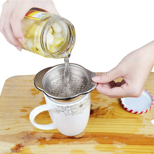Para Colador De Latas De Atún De Acero Inoxidable