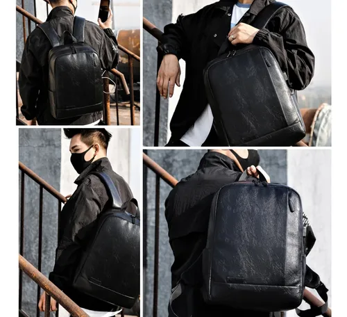 Mochila negra hombre cheap