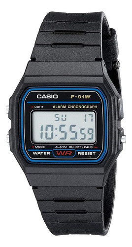 Reloj Deportivo Informal Casio F91w-1