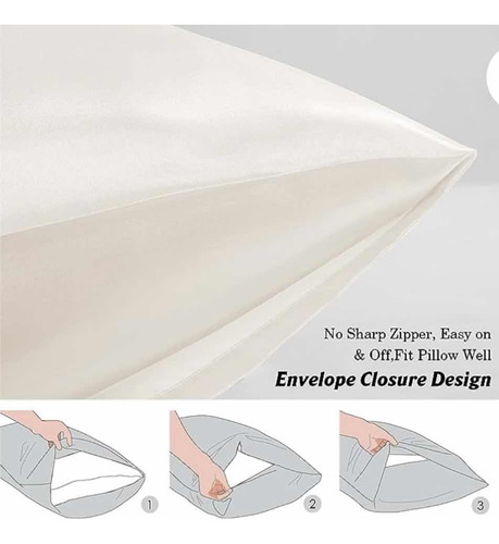 Juego De 2 Fundas Para Almohadas Queen Antifrezzing 50x76cm