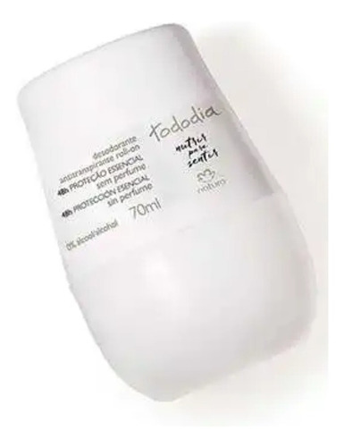 Kit Com 2 Desodorantes Natura Roll-on Sem Perfume Todo Dia