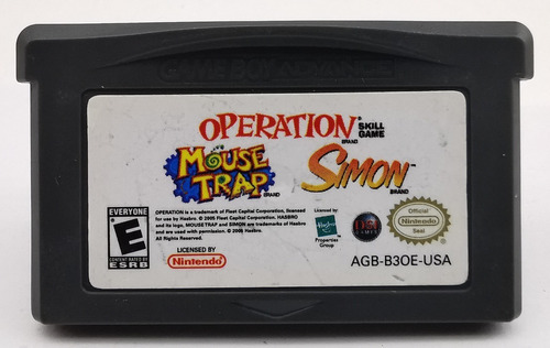 Mouse Trap - Operation - Simon Gba Nintendo * R G Gallery