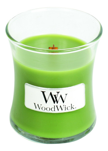 Woodwick Evergreen Mini Vela (2.6 X 2.7 X 3.3 in), Color Ver