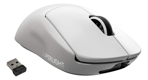 Mouse Gamer Logitech G Pro X Superlight - Negro - Blanco