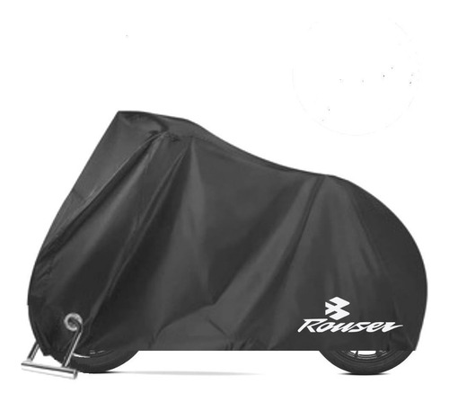 Imagen 2 de 8 de Cobertor Impermeable Para Moto Rouser O Dominar Con Baul