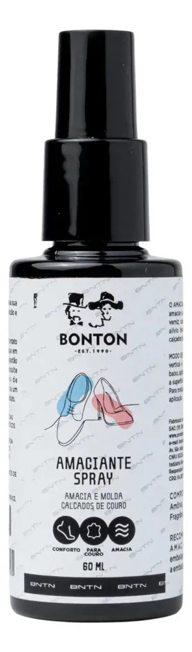 Lasseador Sapato e Bota de Couro - Amaciante Calçados 60ml