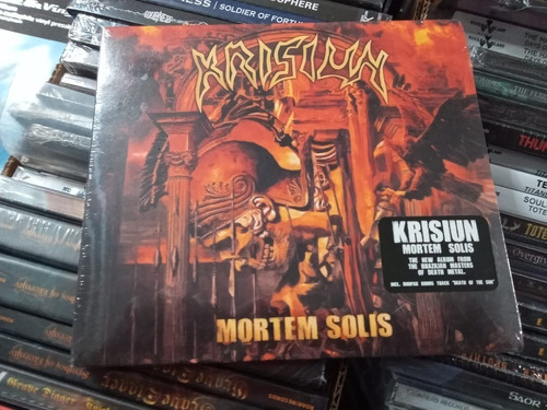 Krisiun - Mortem Solis - Cd - Importado