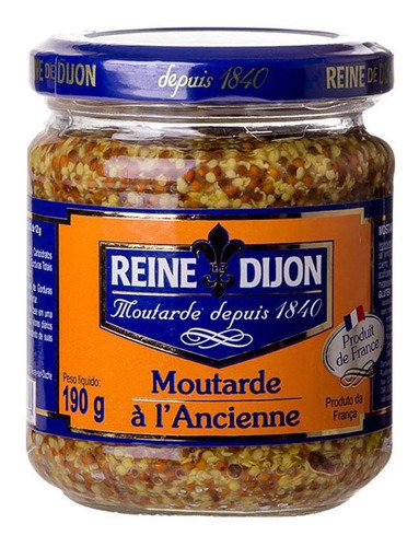Mostarda Francesa Reine Dijon Al'anciene 190g