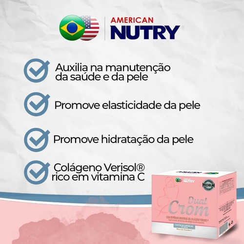 Imagem 2 de 3 de Colageno Verisol Rejuvenescedor Melhora Cabelos Pele Unha