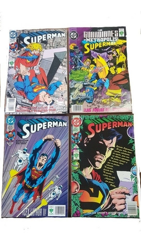 Cómics De Superman Lote X 4 Unidades Nuevas 