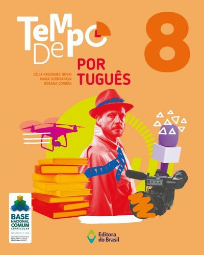 Tempo de Português - 8º Ano - Ensino fundamental II, de Corrêa, Rosana. Tempo Editorial Editora do Brasil, capa mole em português, 2019
