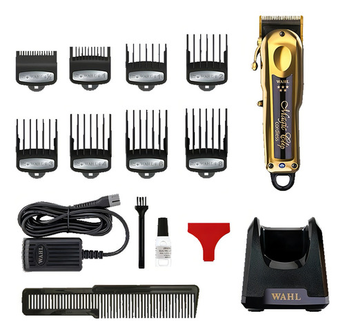 Máquina de cortar cabelo Wahl Magic Clip Gold sem fio
