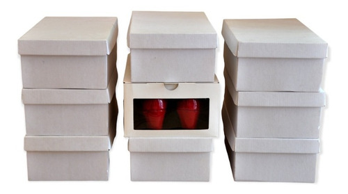Imagen 1 de 7 de Caja Zapatos Organizadora (hasta Talle 40) Pack 6 Enorden
