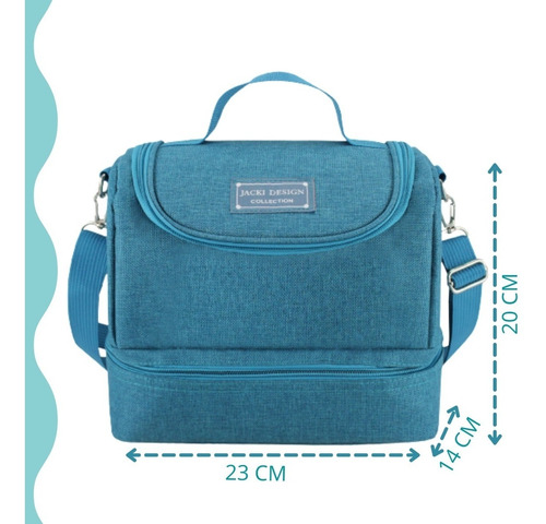 Imagem 3 de 6 de Bolsa Academia Masculina Térmica Marmita Fitness Lancheira