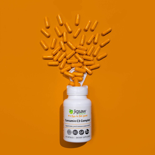 Jigsaw Health Curcumin C3 Complex, 60 Cápsulas Setaf