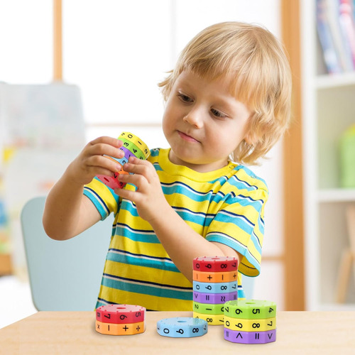 Juego De Aprendizaje De Matemáticas, Juguetes Montessori Par