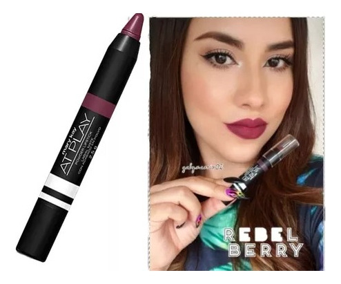 Labial Mate Con Acabado En Polvo Mary Kay Rebel Berry