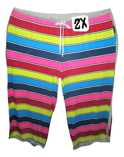 Pantalon Pijama Franjas Colores 2x (42/44) Secret Treasures