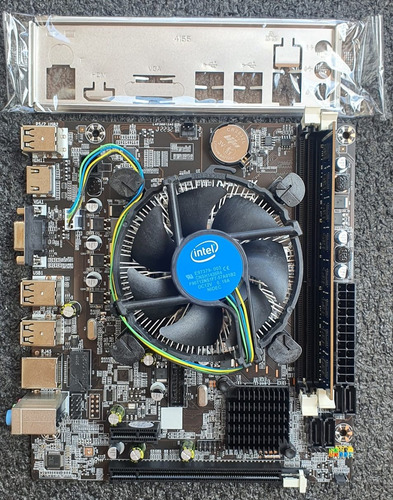 Imagen 1 de 4 de Combo Cpu Tarjeta Madre 3era Gen 1155/intel Celeron/4gb Ram