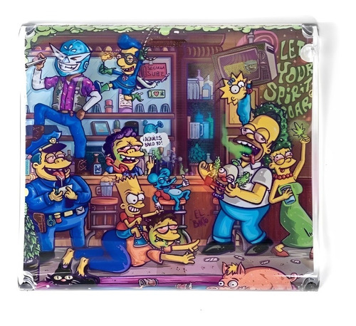 Bandeja De Armado Slider Simpsons Tuqueros 420 Valhalla Grow