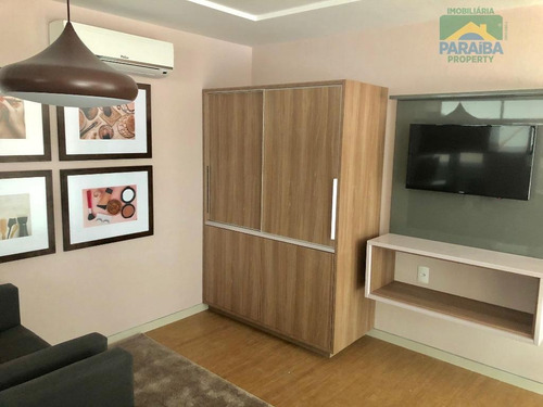 Imagem 9 de 15 de Apartamento Novo Beiramar Para Locação - Praia Do Cabo Branco - João Pessoa - Pb - Ap1306