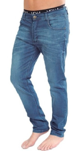 Imagen 1 de 2 de Pantalon Jean Lyon Regular Hombre | Moha (140732)