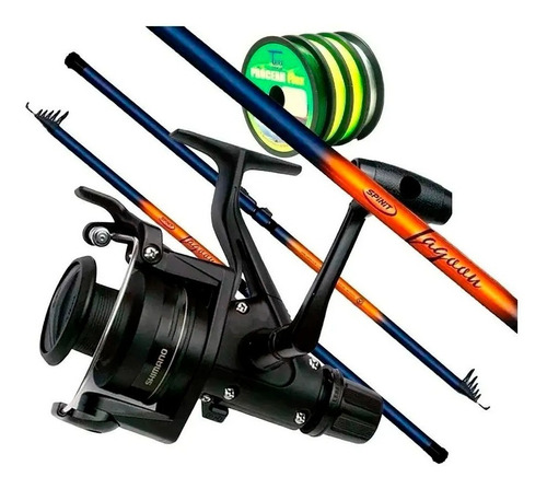 Combo Shimano Variada Pejerrey Telescopica