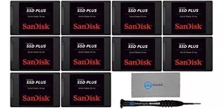 Sandisk Ssd Plus 120 Gb Ssd Interna (10 Unidades) - Sata Iii