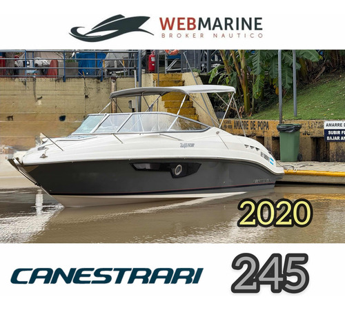 Lancha Cuddy Canestrari 245 Volvo 280 Hp Volvo Sx