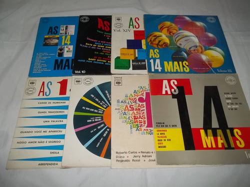 Lp Vinil - As 14 Mais - 8 Discos