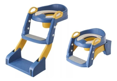 Asiento Adaptador Escalera Plegable - Pelela 2 En 1 Wc Niños