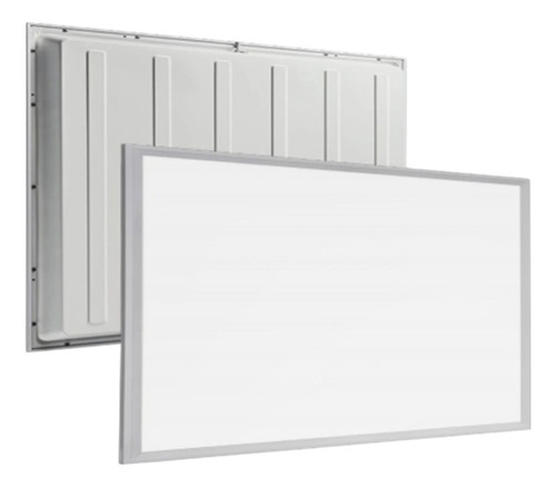 5 Panel Led 60x120 Cm Luz Blanca Tecnoled Mlpabl60x120 3cct Blanco