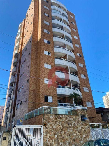 Imagem 1 de 18 de Apartamento Com 2 Dormitórios À Venda, 67 M² Por R$ 290.000,00 - Tupi - Praia Grande/sp - Ap3497